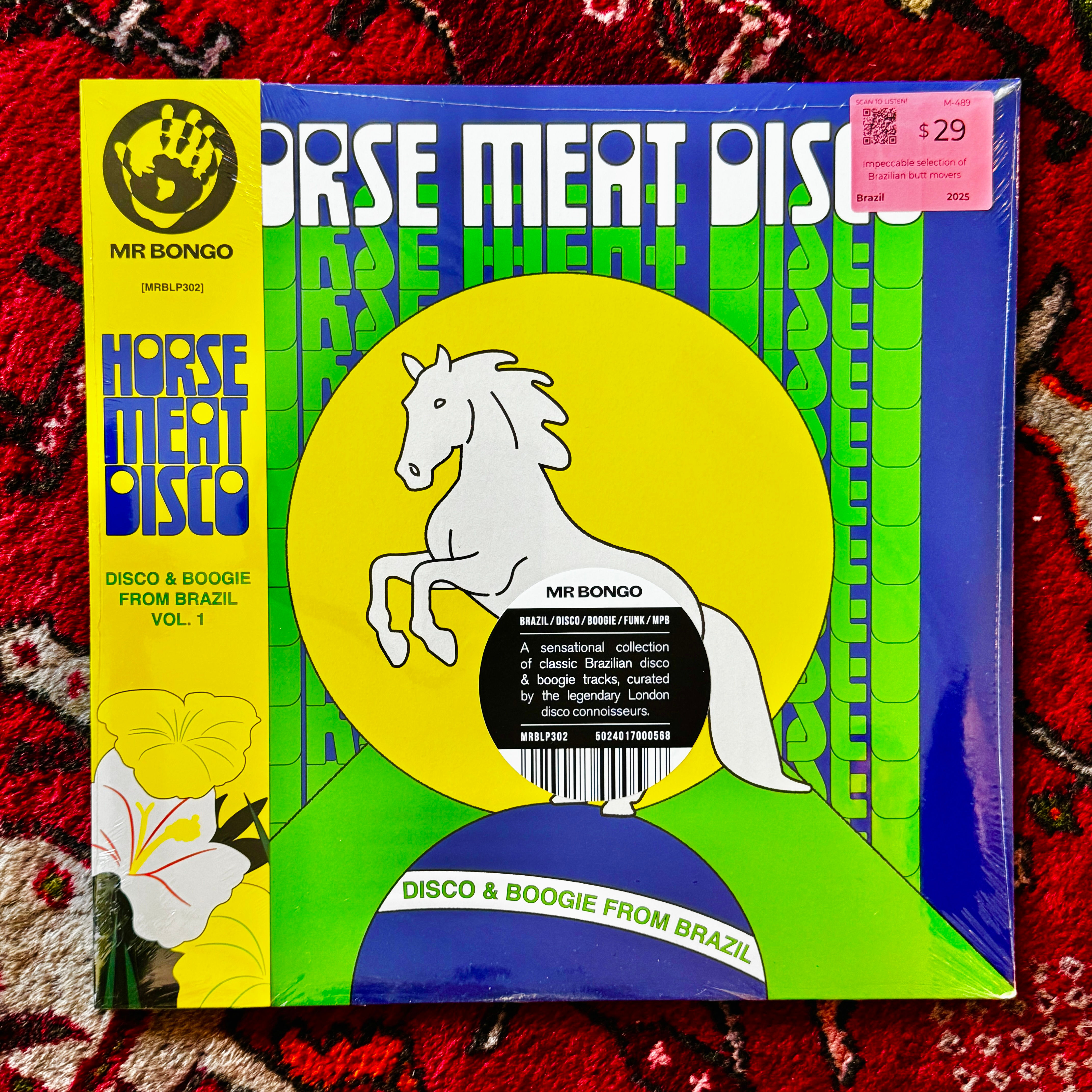 Horse Meat Disco - Disco & Boogie From Brazil Vol. 1 LP (Brazil 🇧🇷 2025)