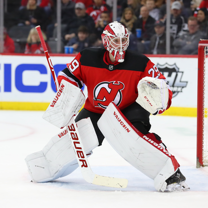 New Jersey Devils trade G Mackenzie Blackwood to the San Jose Sharks