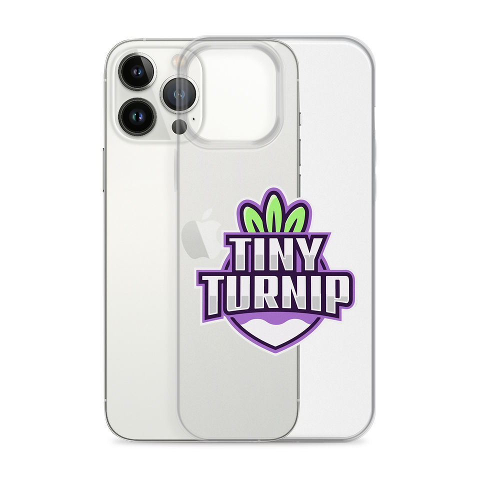 Thumbnail: TinyTurnip Clear Case for iPhone®