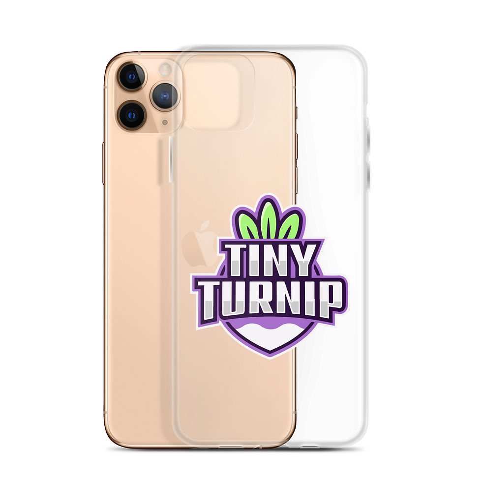 Thumbnail: TinyTurnip Clear Case for iPhone®