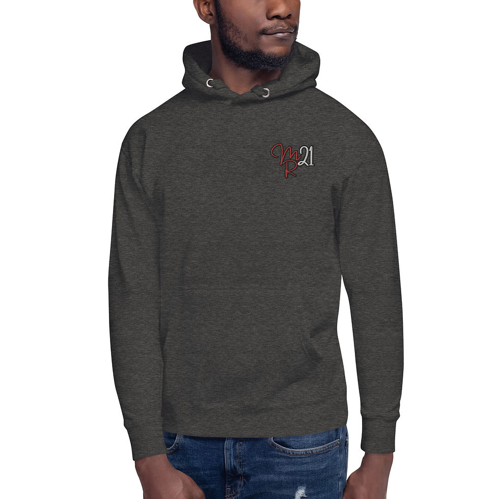 Thumbnail: Moose 21 Embroidered Unisex Hoodie