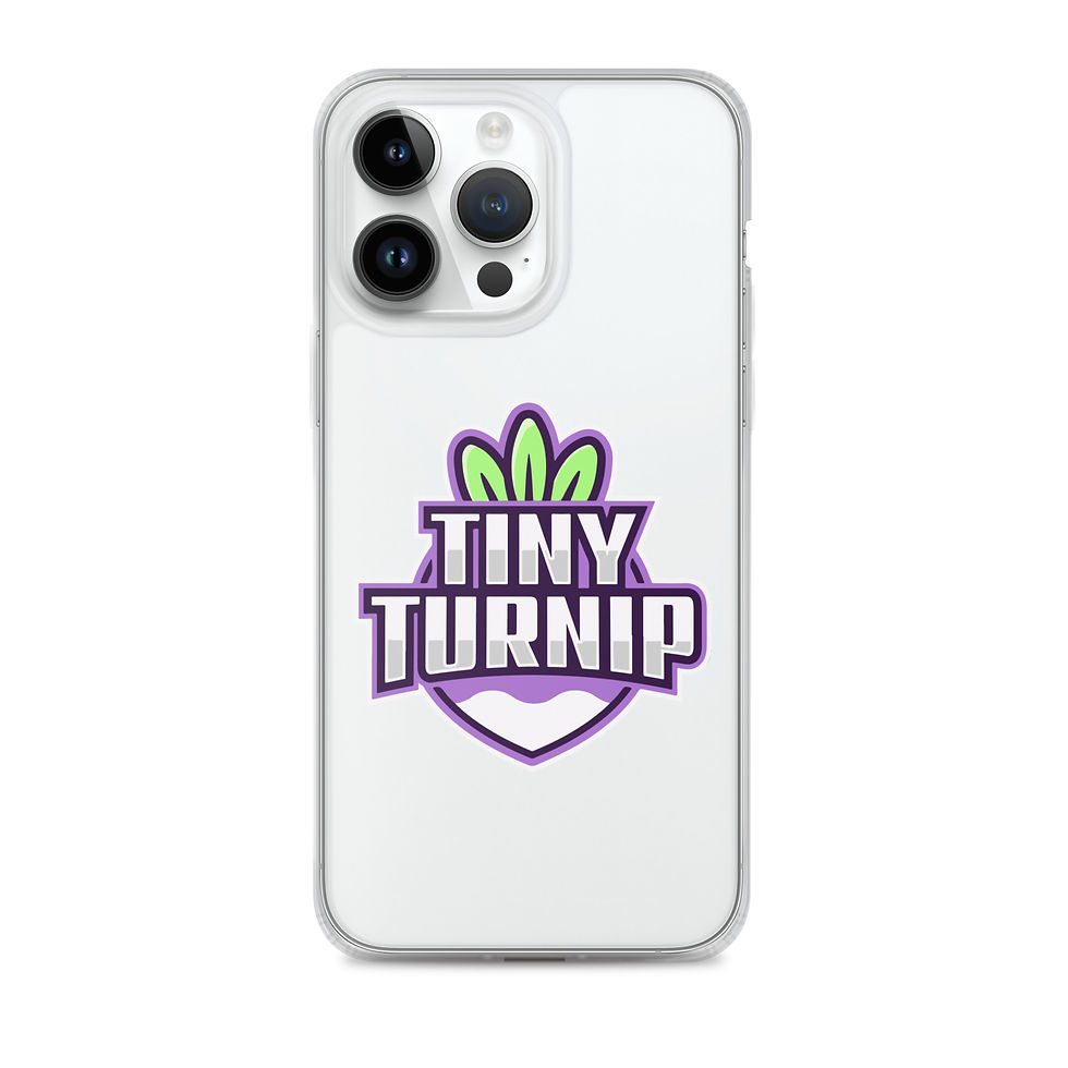 Thumbnail: TinyTurnip Clear Case for iPhone®