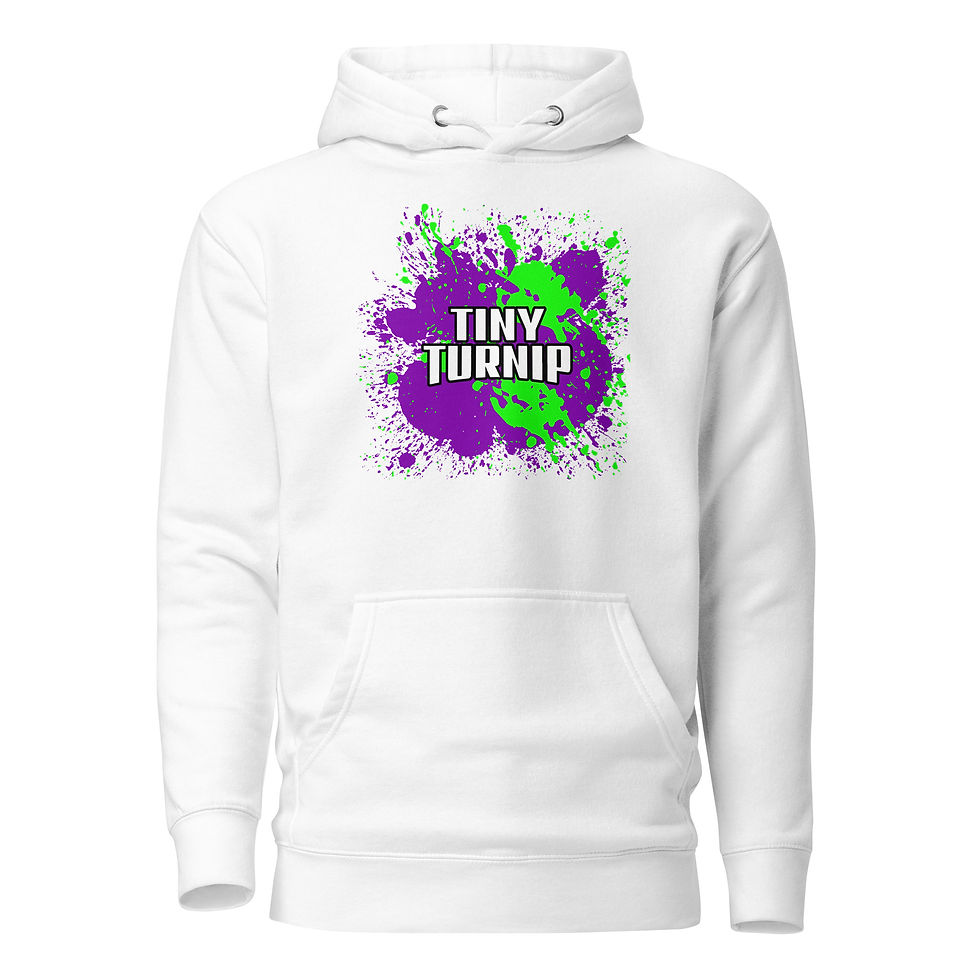 Thumbnail: TinyTurnip Splash Unisex Hoodie