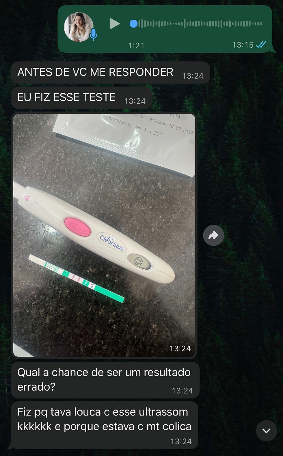 teste LH positivo
