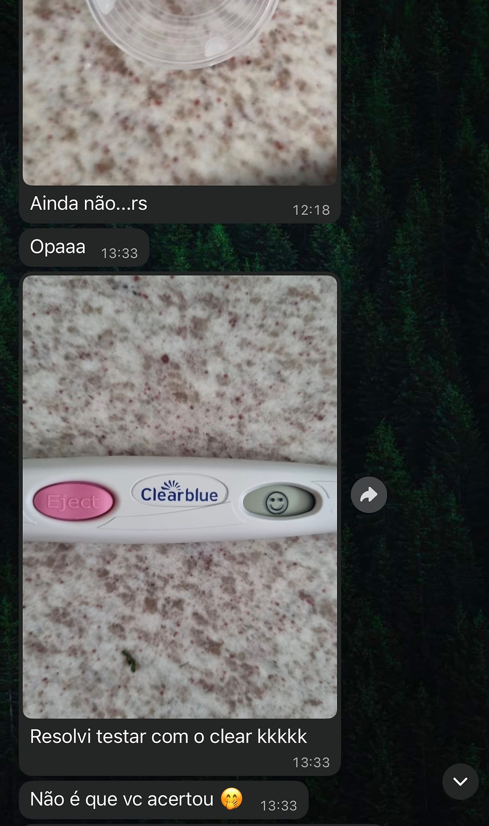 teste LH positivo