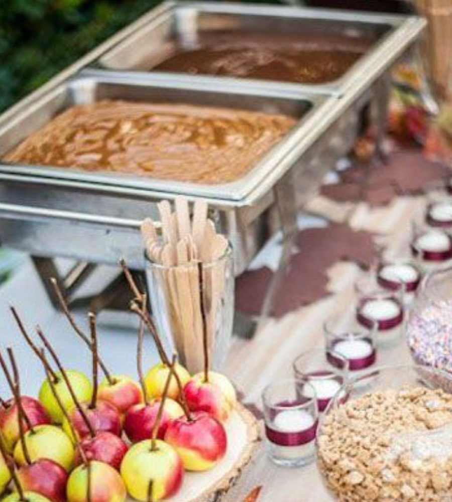 Arranged Food and Objects