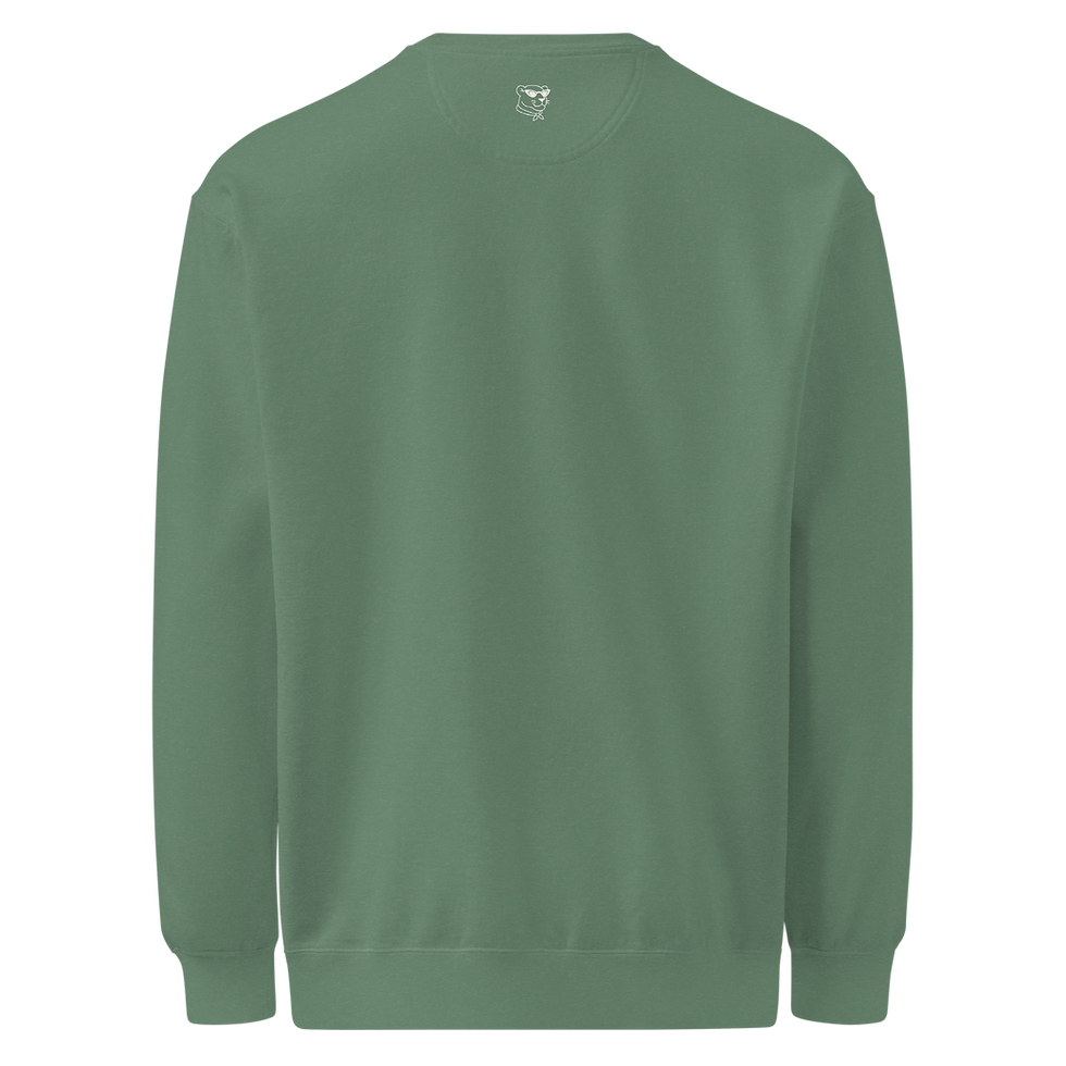 Thumbnail: Unisex garment-dyed screenprint sweatshirt