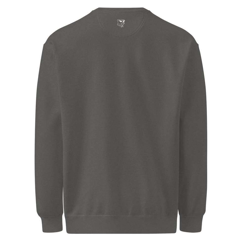Thumbnail: Unisex garment-dyed screenprint sweatshirt