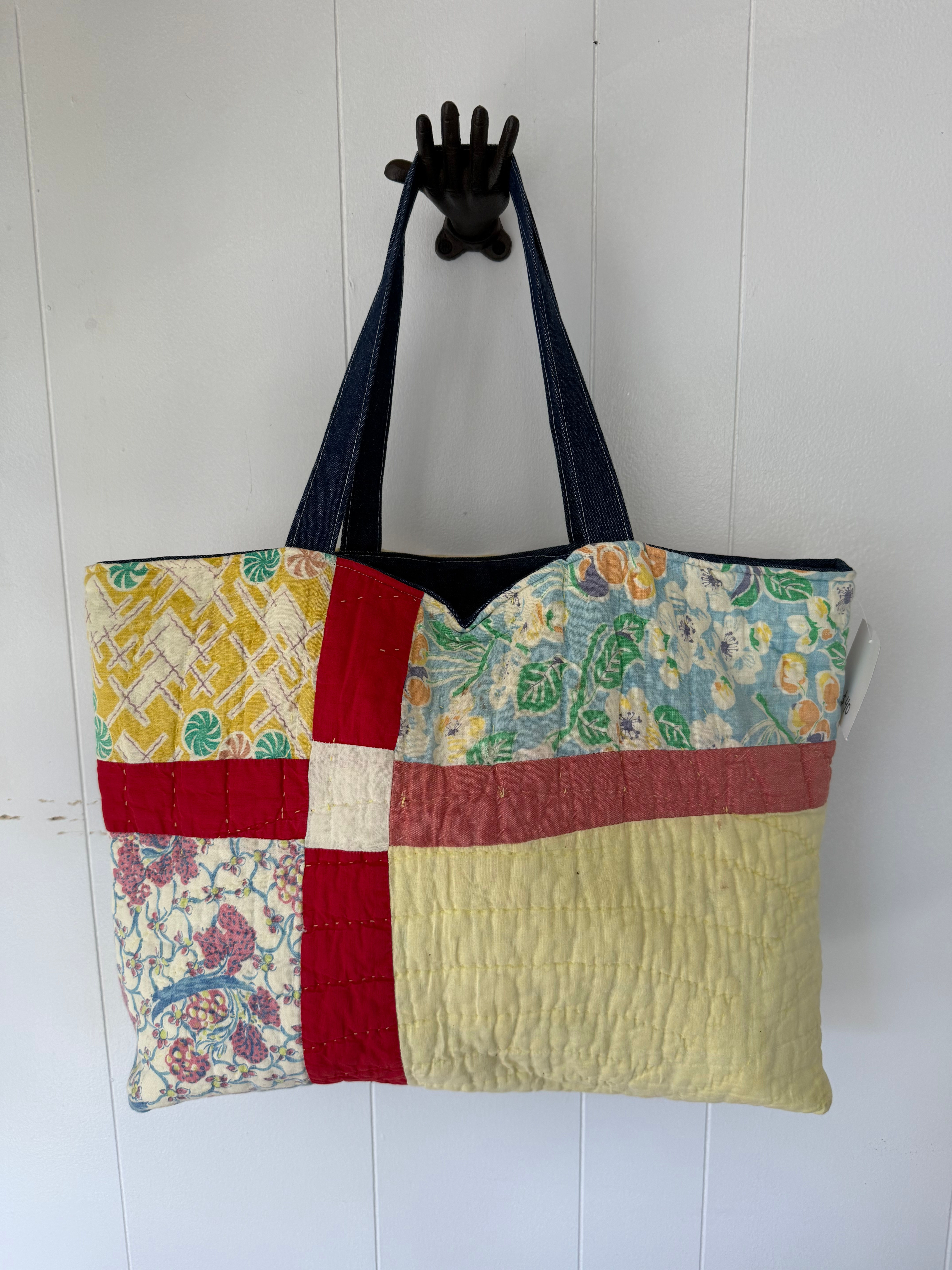 Quilt Tote Bag