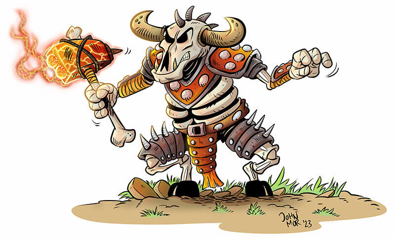 Minotaur Skeleton