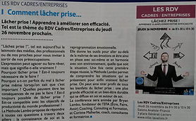 Article de presse sur la méthode LAMBO®