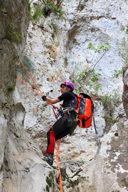 Gorge Chavos Steni Evia Greece