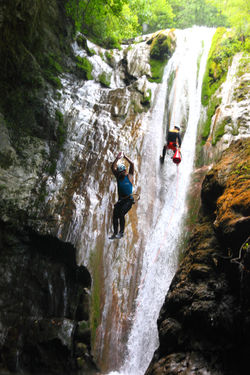 Canyoning in Olympus