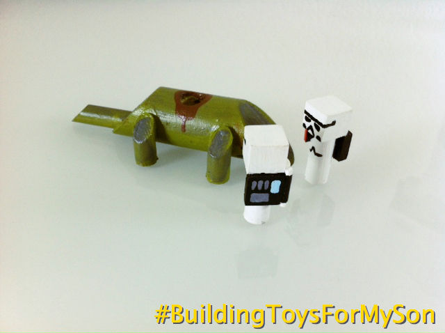 Stormtroopers with Dewback