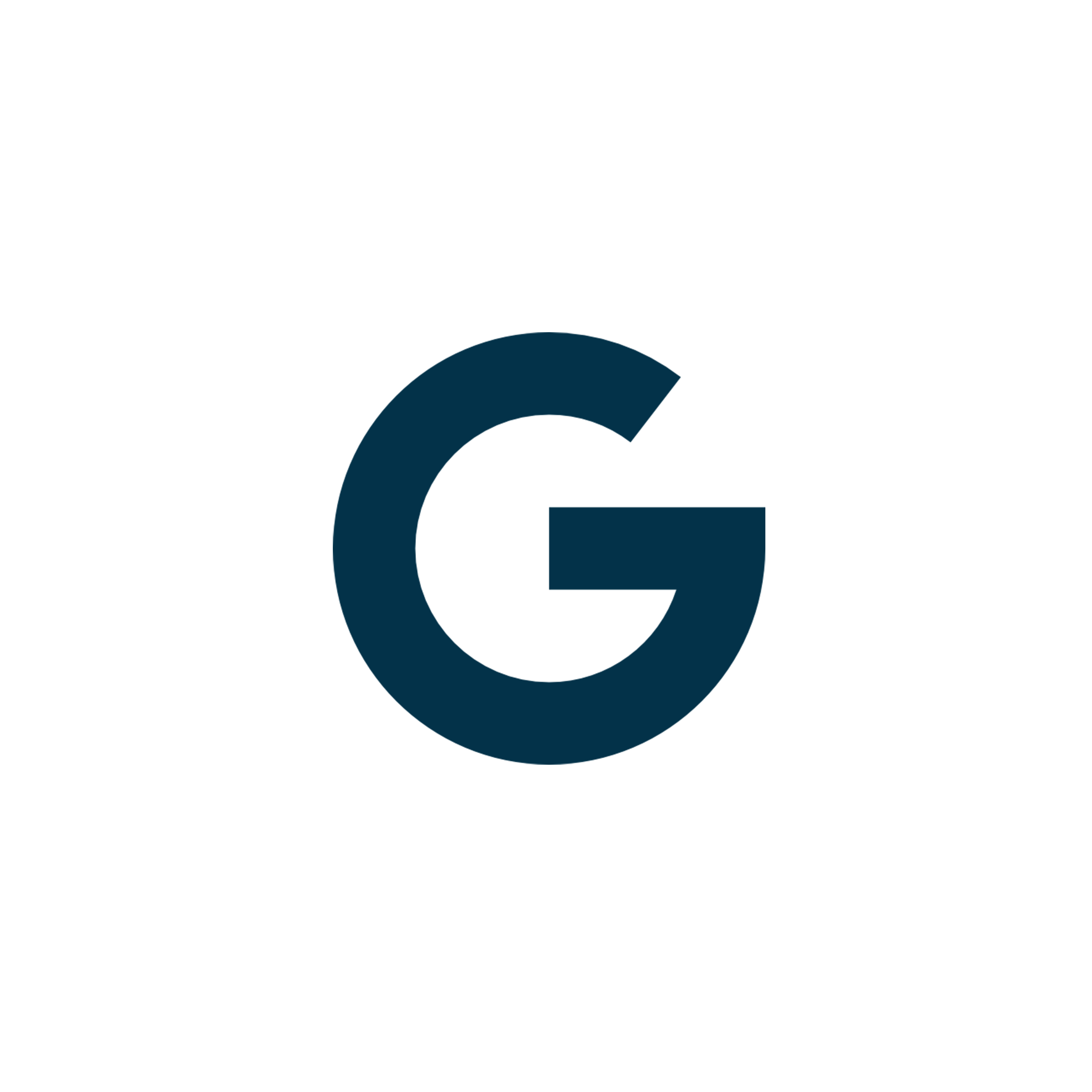 Google icon featuring the distinctive multi-colored 'G', linking to Google business profile or reviews.