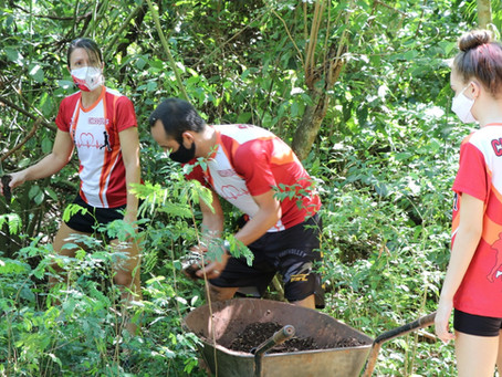 Covid-19: Equipe Chasques de Corrida de Rua cria o “Bosque da Memória” em Santa Helena
