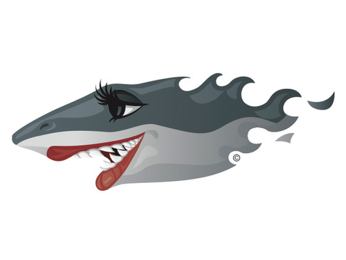 Barbie Shark | H2O-Toos Tattoos