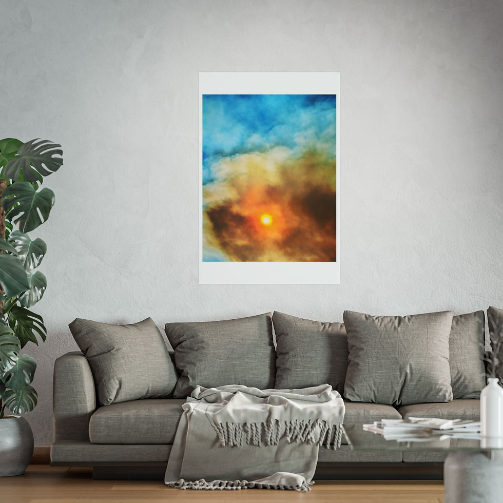 Thumbnail: Hazy Sun - Fine Art Print