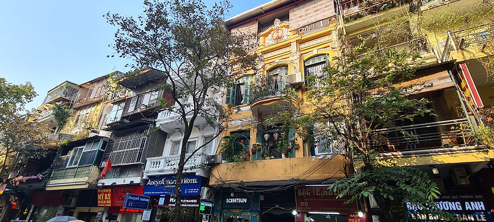 Old French Quarter architecture