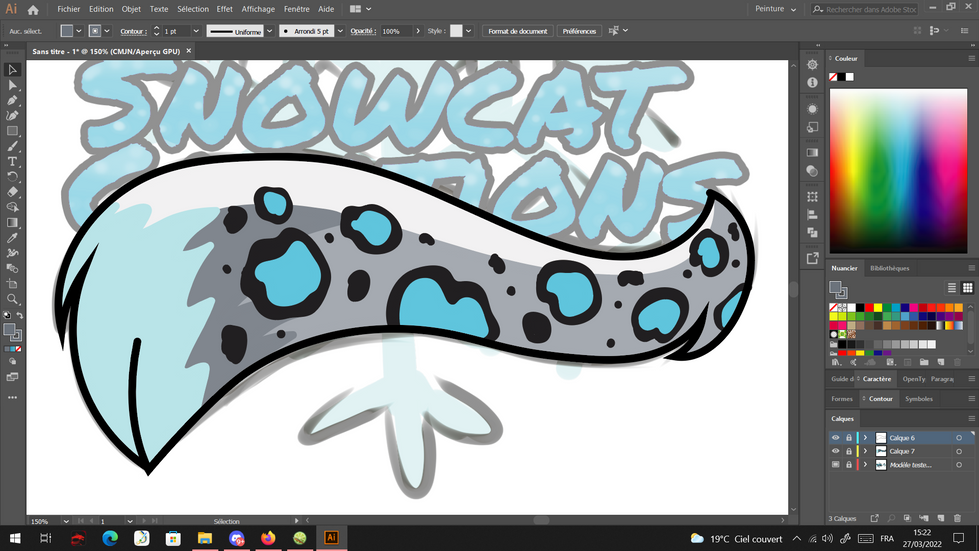 finalisation de logo