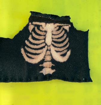 Bleach Painted T-Shirt Design