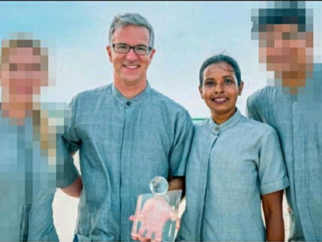 ސޮނޭވާޖީ ރިސޯޓް ޖީއެމް އެ ރިސޯޓް މުވައްޒަފުންގެ ފައިގައި ބޮޑު ހިލި ހިލާޖަހާއި ބަނދެލައިފި