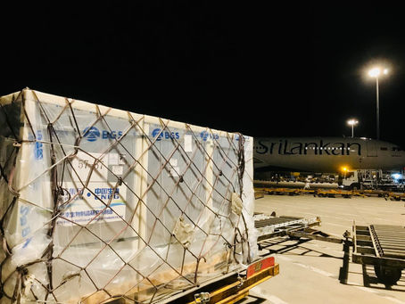 ސައިނޮފާމް ވެކްސިންގެ 1 މިލިއަން ޑޯޒް ސްރީލަންކާއަށް ގެންގޮސްފި