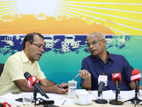 ޔާމިނަށް އެކަނި ދަޢުވާކޮށްފައި ނިންމައިލުމަށްވުރެ ދައުލަތް އޮރިޔާންވާނެކަމެއް ނެތް- ނަޝީދު