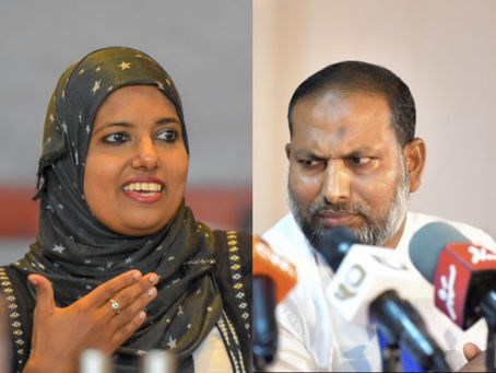 ޝިދާތާ ޝަރީފް އަދާލަތު ޕާޓީން ވަކިވެއްޖެ