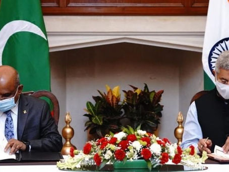 ރާއްޖޭއިން އިންޑިޔާއާއެކު މަޝްރޫއުތައް ހިންގުމާއި ގުޅޭ އެމްއޯޔޫއެއްގައި ސޮއިކޮށްފި