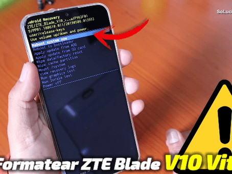 Restaurar de Fabrica ZTE Blade V10 Vita