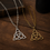 Thumbnail: Celtic Triquetra Necklace