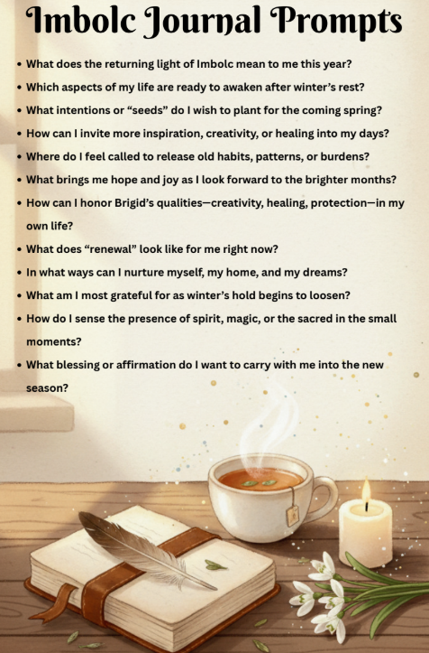 Thumbnail: Imbolc Grimoire Pages-Digital PDF