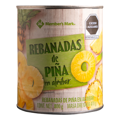 Rebanadas de pi a en almibar members mark 800gr dac playa del carmen