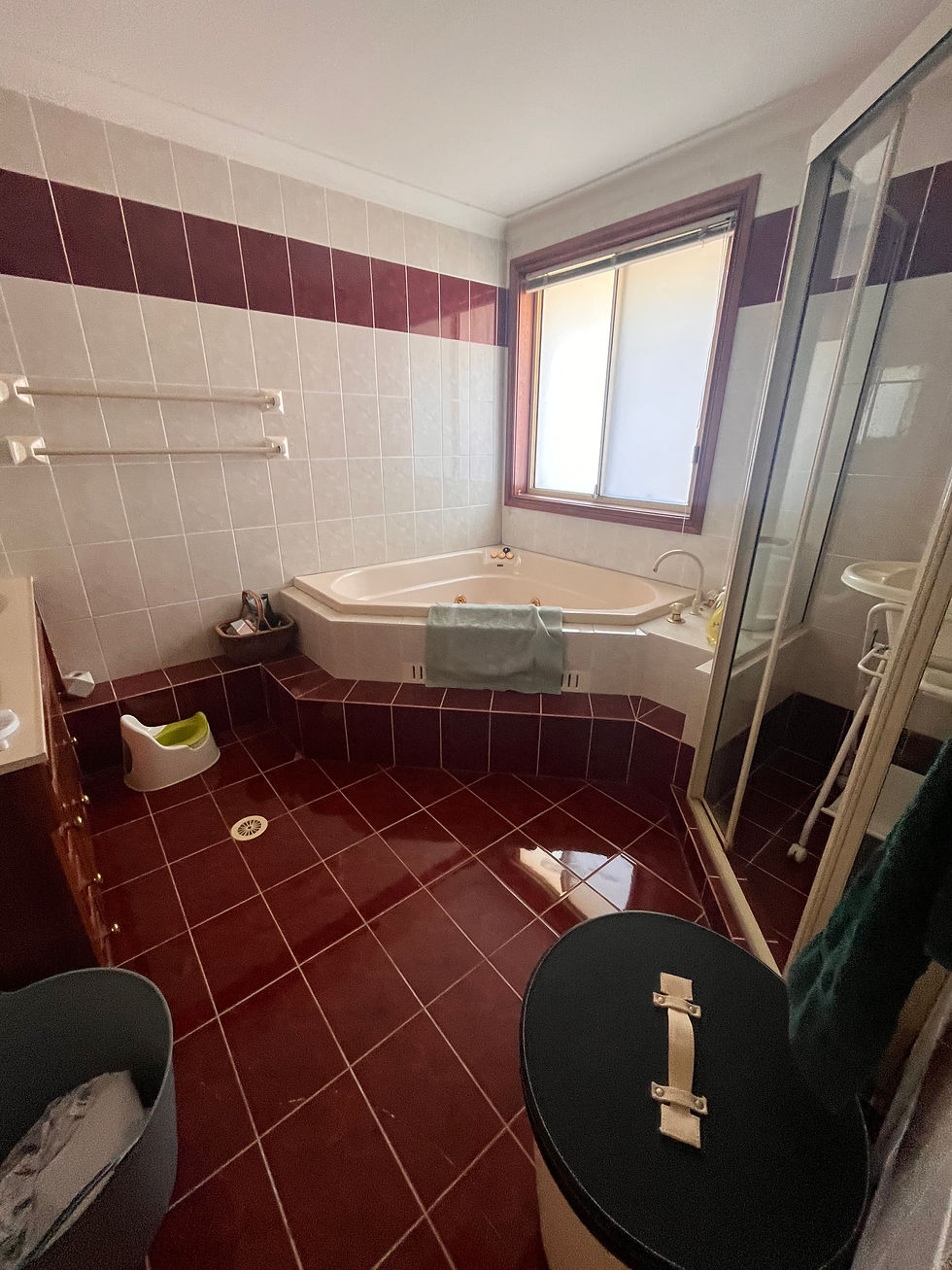 Bathroom before -Merrylands