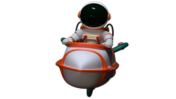 astronauta fantasia