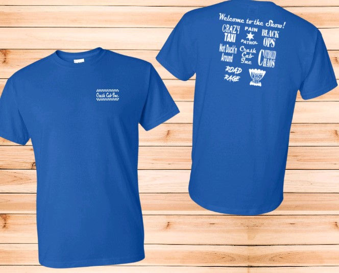 Thumbnail: Single Color Crash Cab Inc - Team Shirts