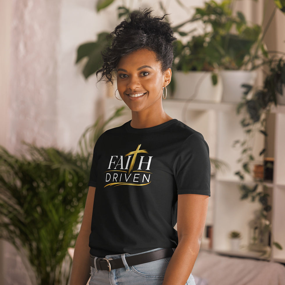Thumbnail: The FAITH DRIVEN Short-Sleeve Unisex T-Shirt