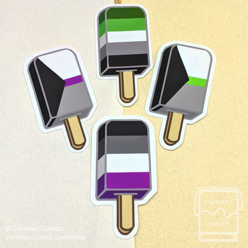 Thumbnail: Pride Ice Pop Stickers