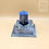 Thumbnail: Dice - Black and Blue with Gold