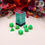 Thumbnail: Dice - Slime Green with Yellow