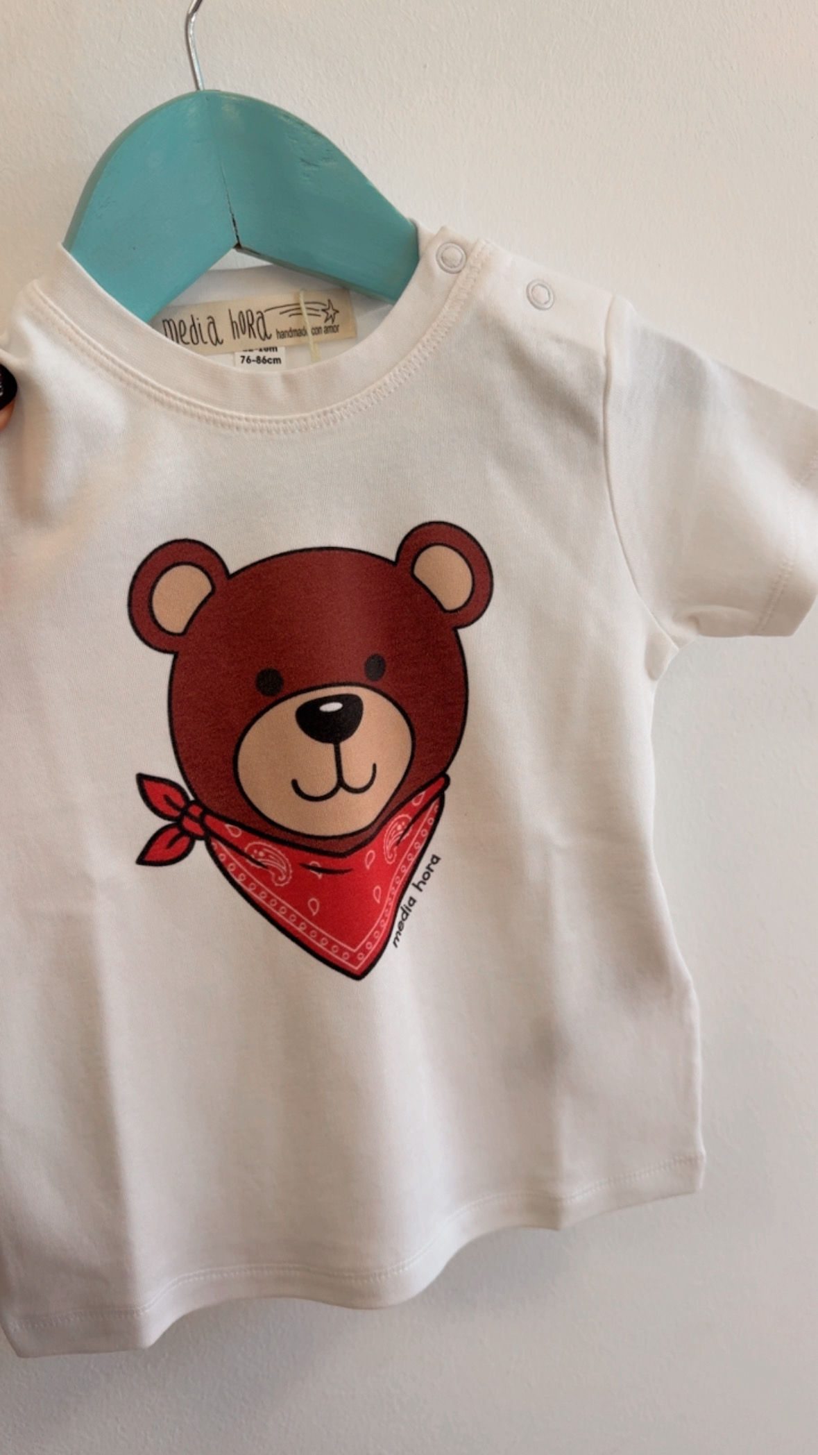 T-SHIRT TEDDY BANDANA