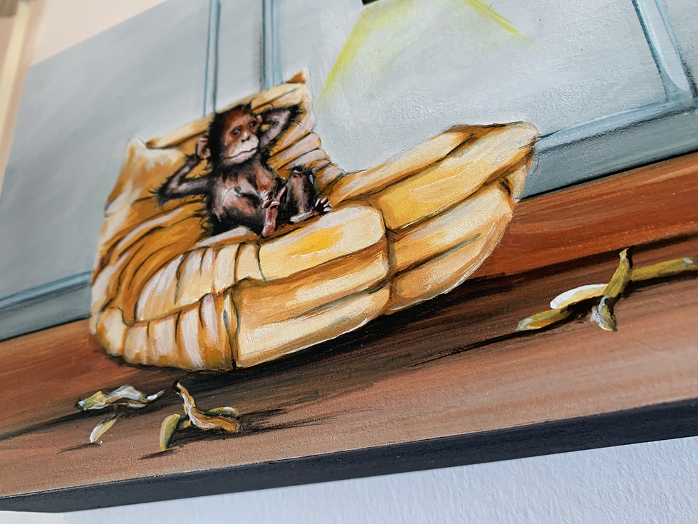 Miniature : Banana yellow couch