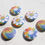 Thumbnail: Rainbow flower pins with smiley faces