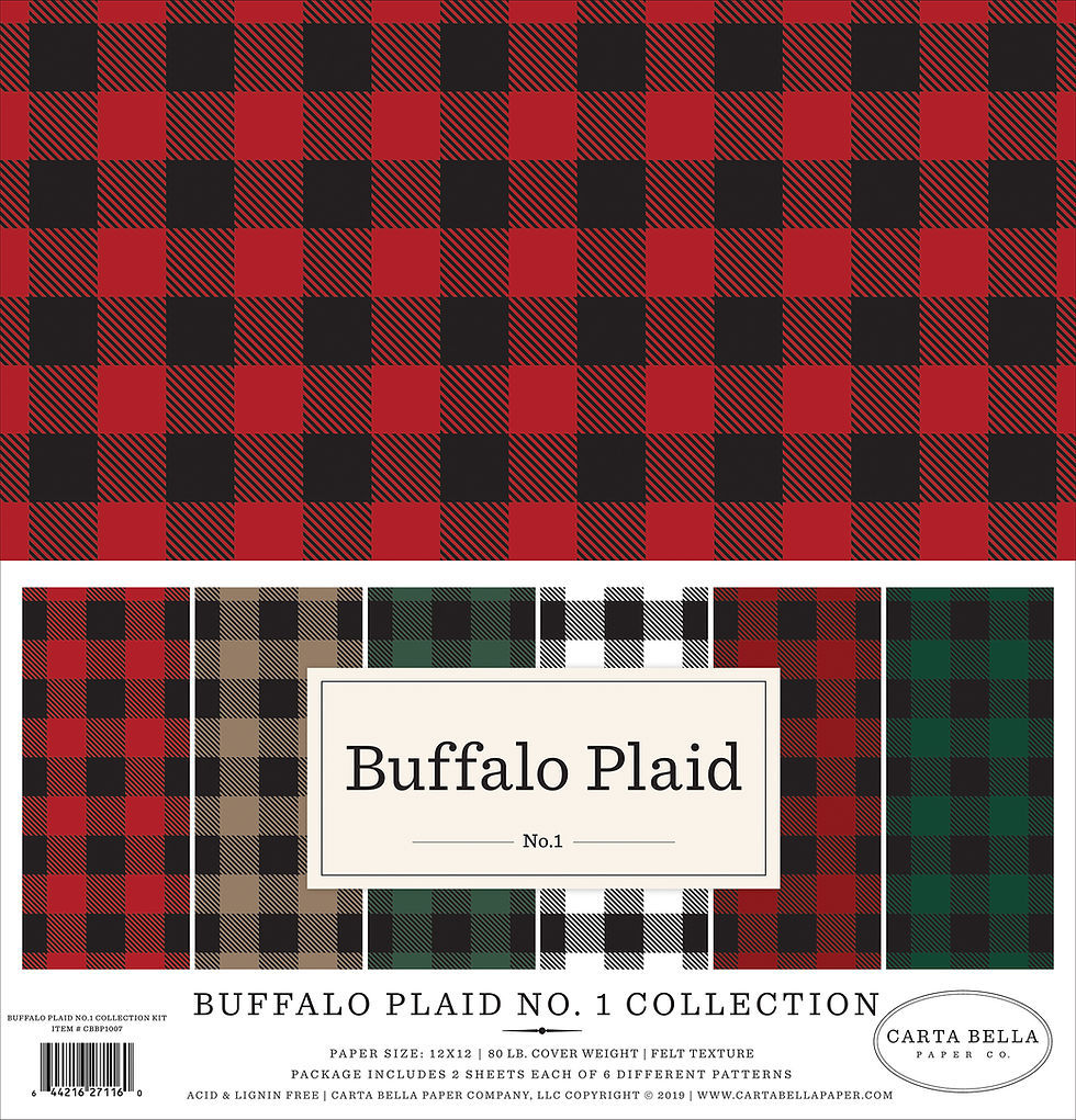 "Buffalo Plaid" Collection Kit