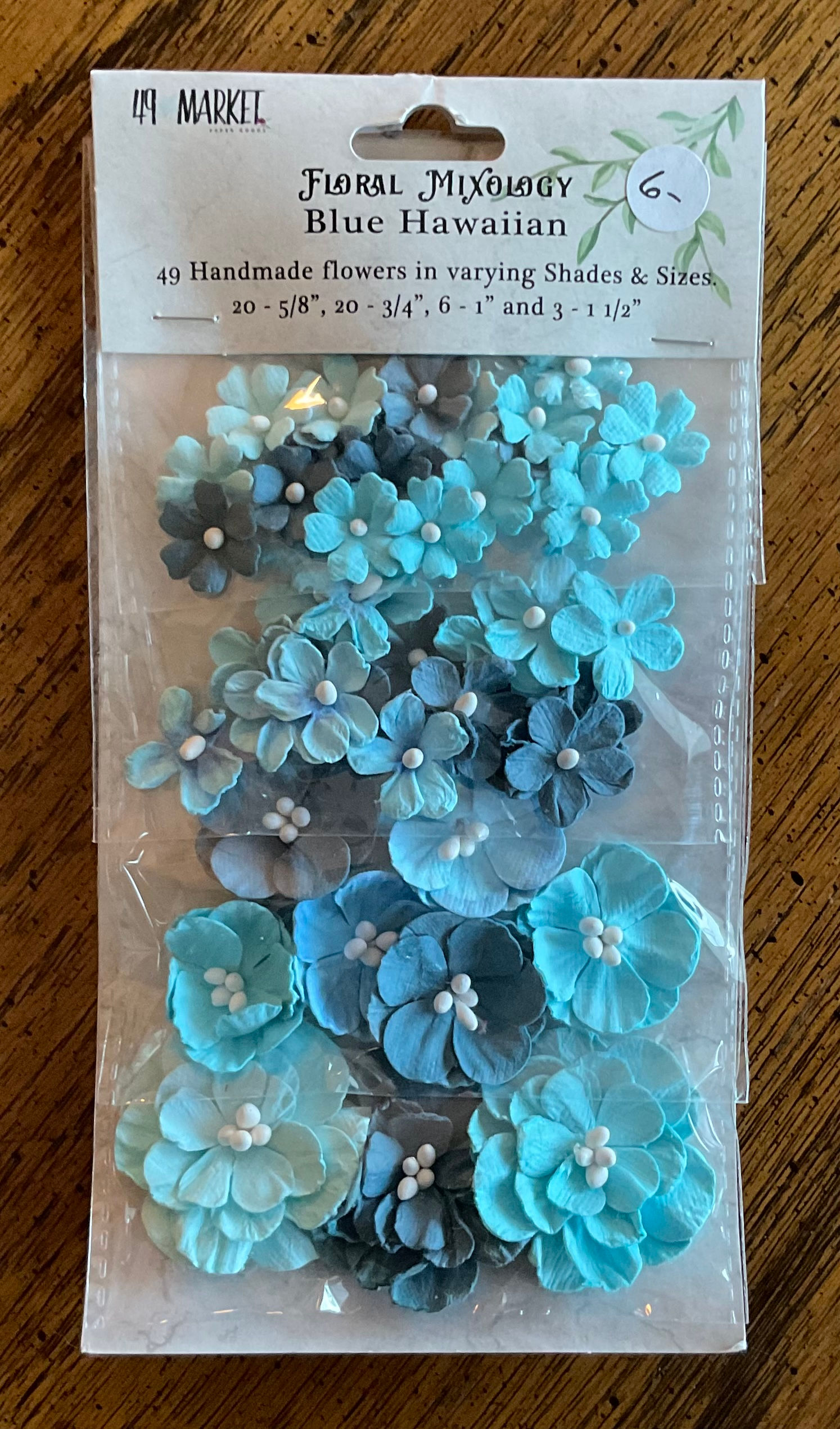 Flowers - Blue Hawaiian