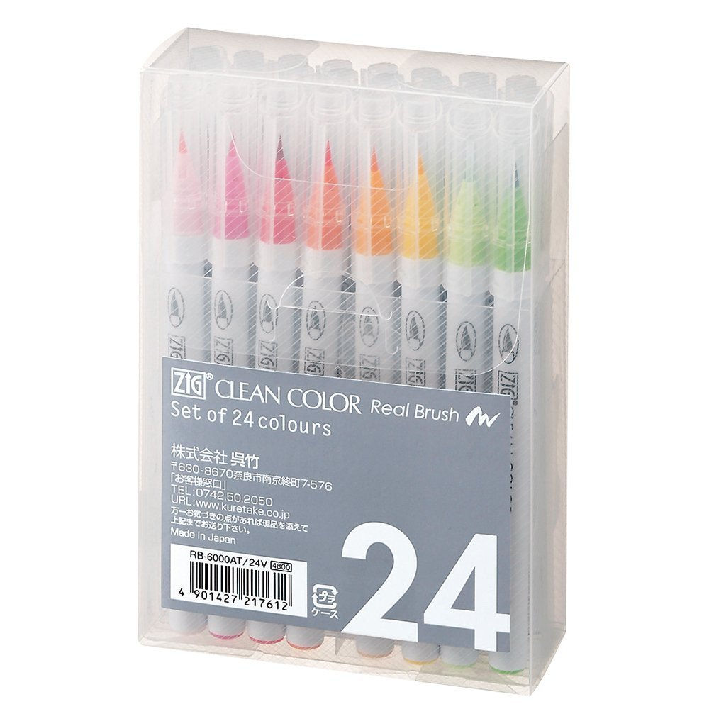Clean Color Real Brush - 24 piece