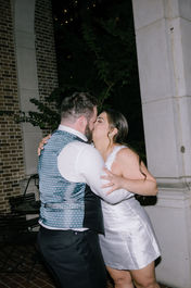 wedding reception at julia idelson library