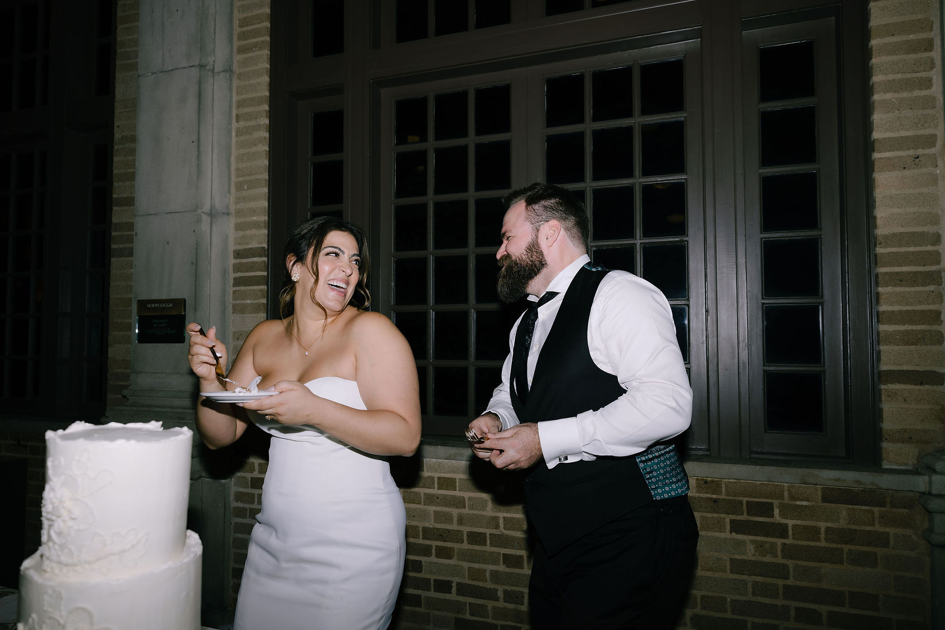 wedding reception at julia idelson library