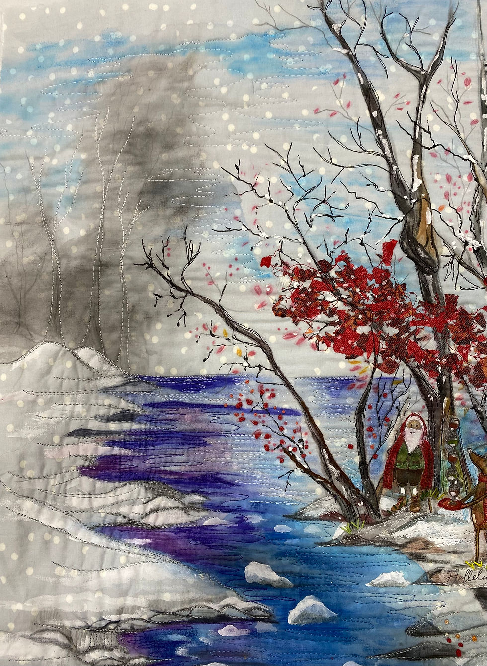 Landscape Thread Painting with Darlene Bayley